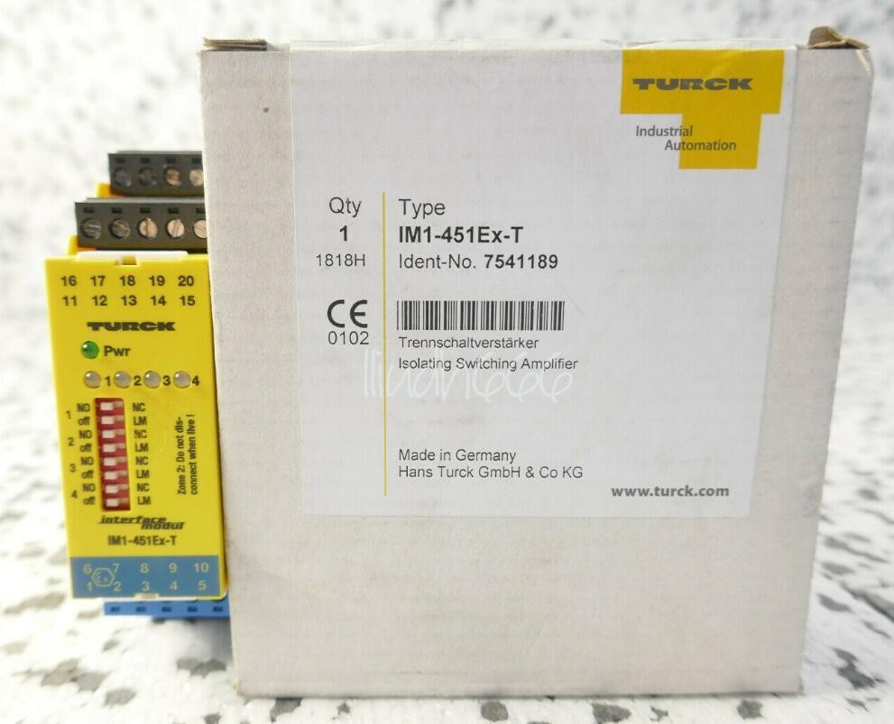 1PC Turck Safety Relay IM1-451EX-T NEW #US 1PC Turck Safety Relay IM1-451EX-T NEW #US