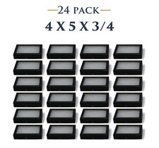 24 Pack of 4 x 5 x 3/4 Riker Display Cases Boxes for Collectibles Arrowheads   picture