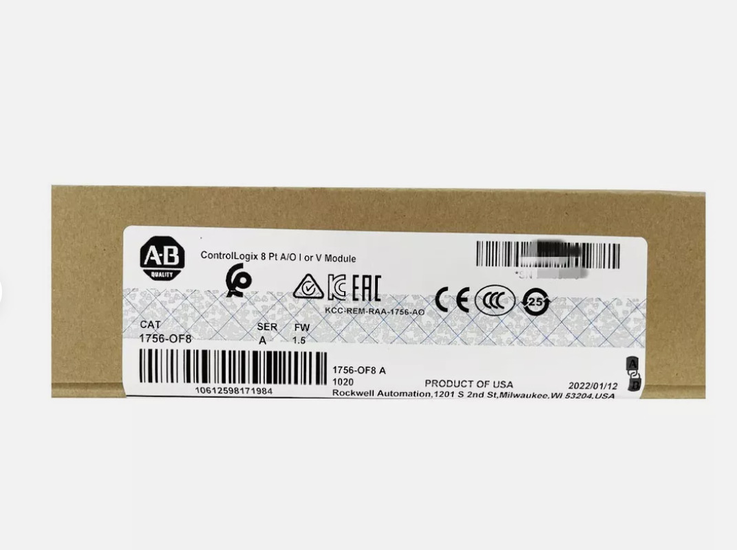 New Factory Sealed AB 1756-OF8/A ControlLogix PLC Output Module For VIP DHL
