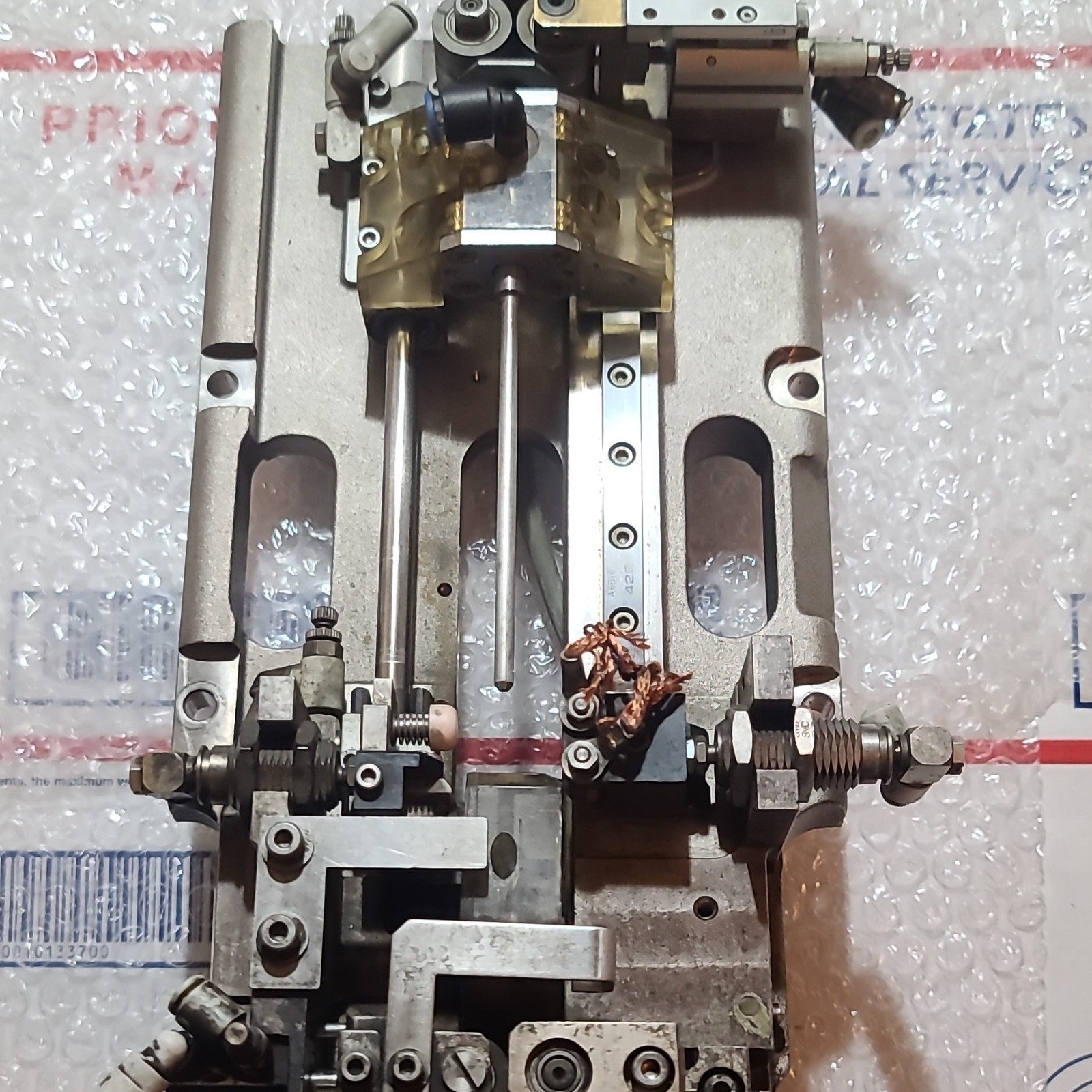 Mitsubishi Wire EDM Auto Wire-Electrode Feed Unit AWF Assembly, AT2, Mitsubishi Wire EDM Auto Wire-Electrode Feed Unit AWF Assembly, AT2,