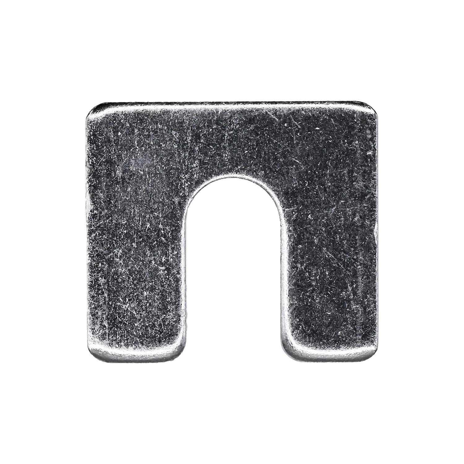 Zinc Shim 1-1/4 x 1-1/8 x 1/8 with 3/8 Slot Alignment | Auveco 3156