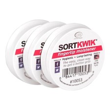 Lee Sortkwik Fingertip Moistener 50% Recycled Pink 0.63 Oz Pack of 3 picture