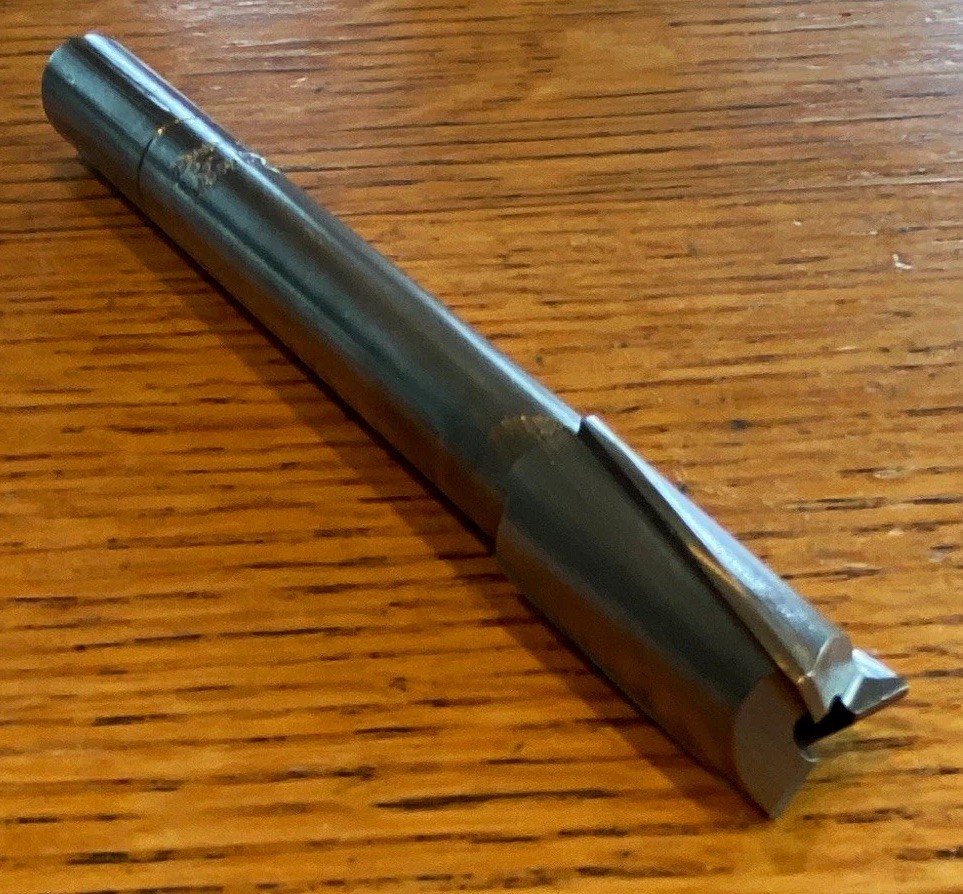 Vintage Cleveland Twist drill co B 6576 High speed Counterbore 5/8 drill bit USA