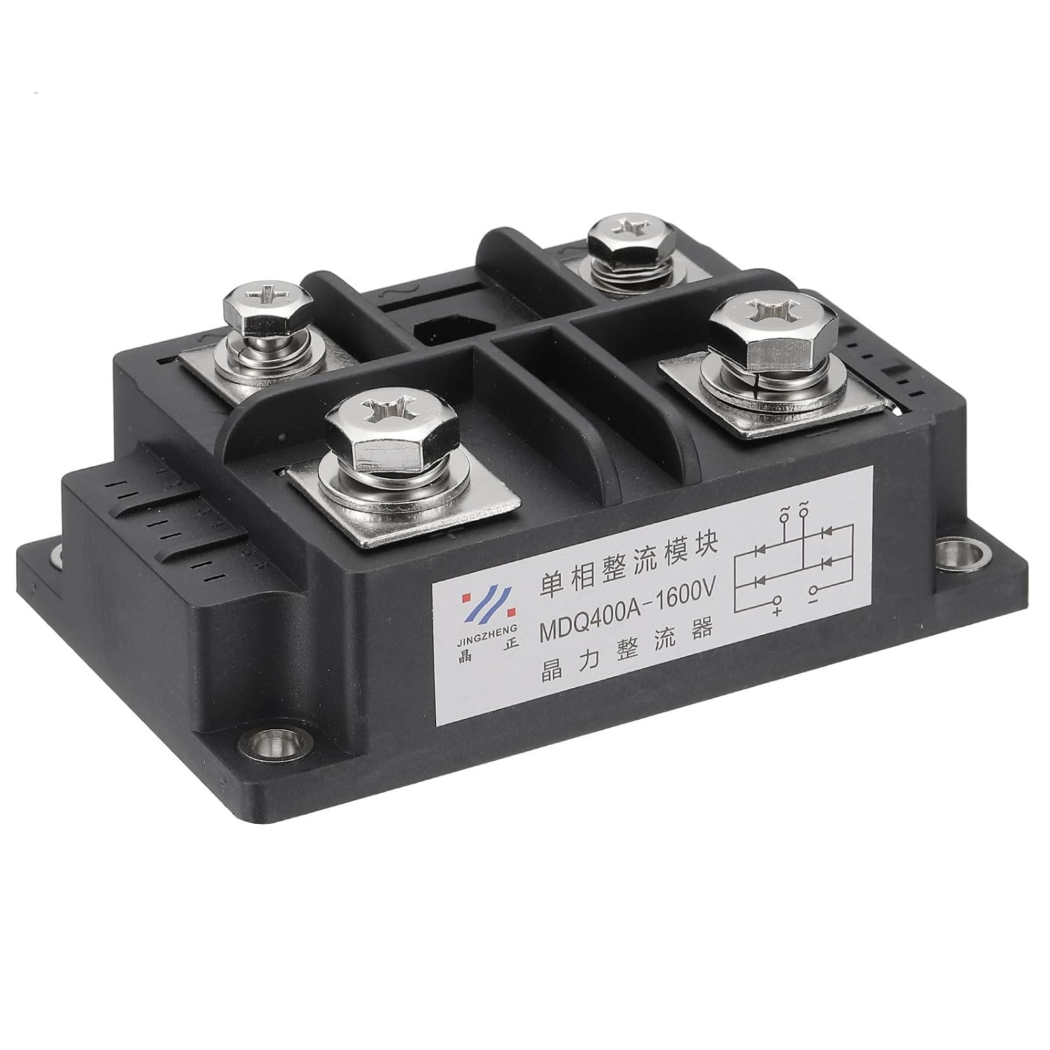 MDQ400A Rectifier Diode, 1 Pcs Bridge Rectifier 400A 1600V Diodes, Black MDQ400A Rectifier Diode, 1 Pcs Bridge Rectifier 400A 1600V Diodes, Black