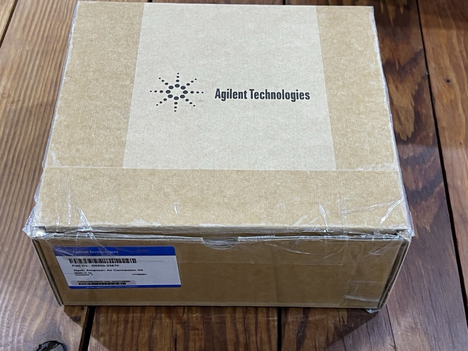 Agilent Technologies G5550-23870 North American Air Connector Kit Fittings/Tubes
