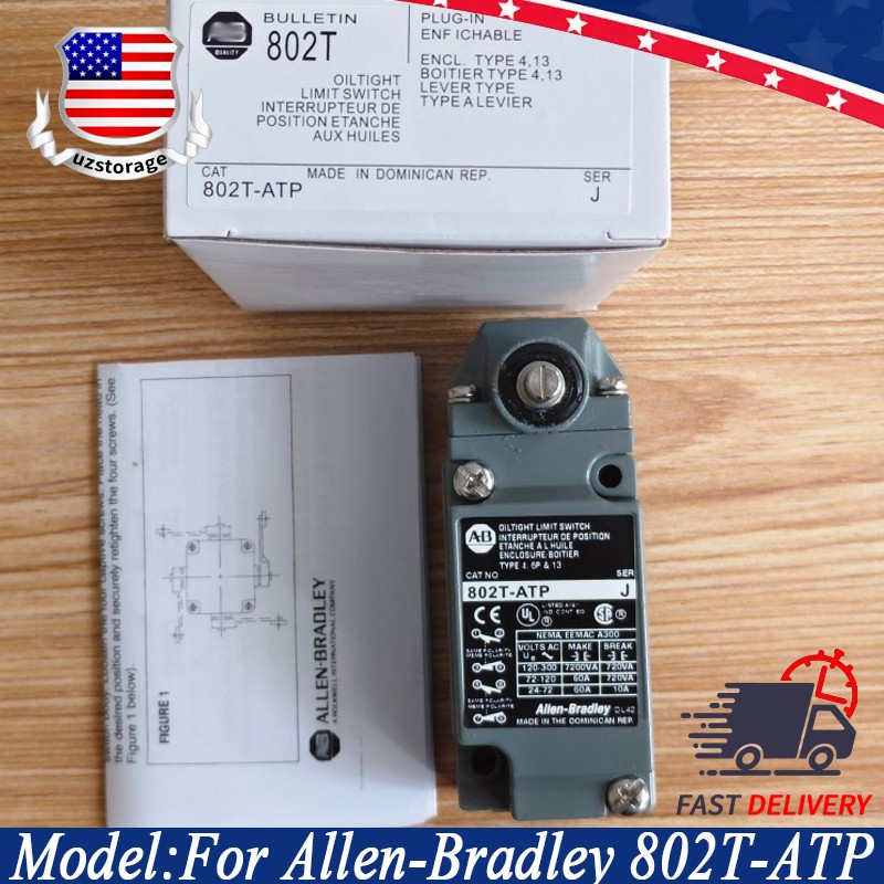 New 802T-ATP For Allen-Bradley 802TATP 802T-ATP Oil Tight Limit Switch US STOCK
