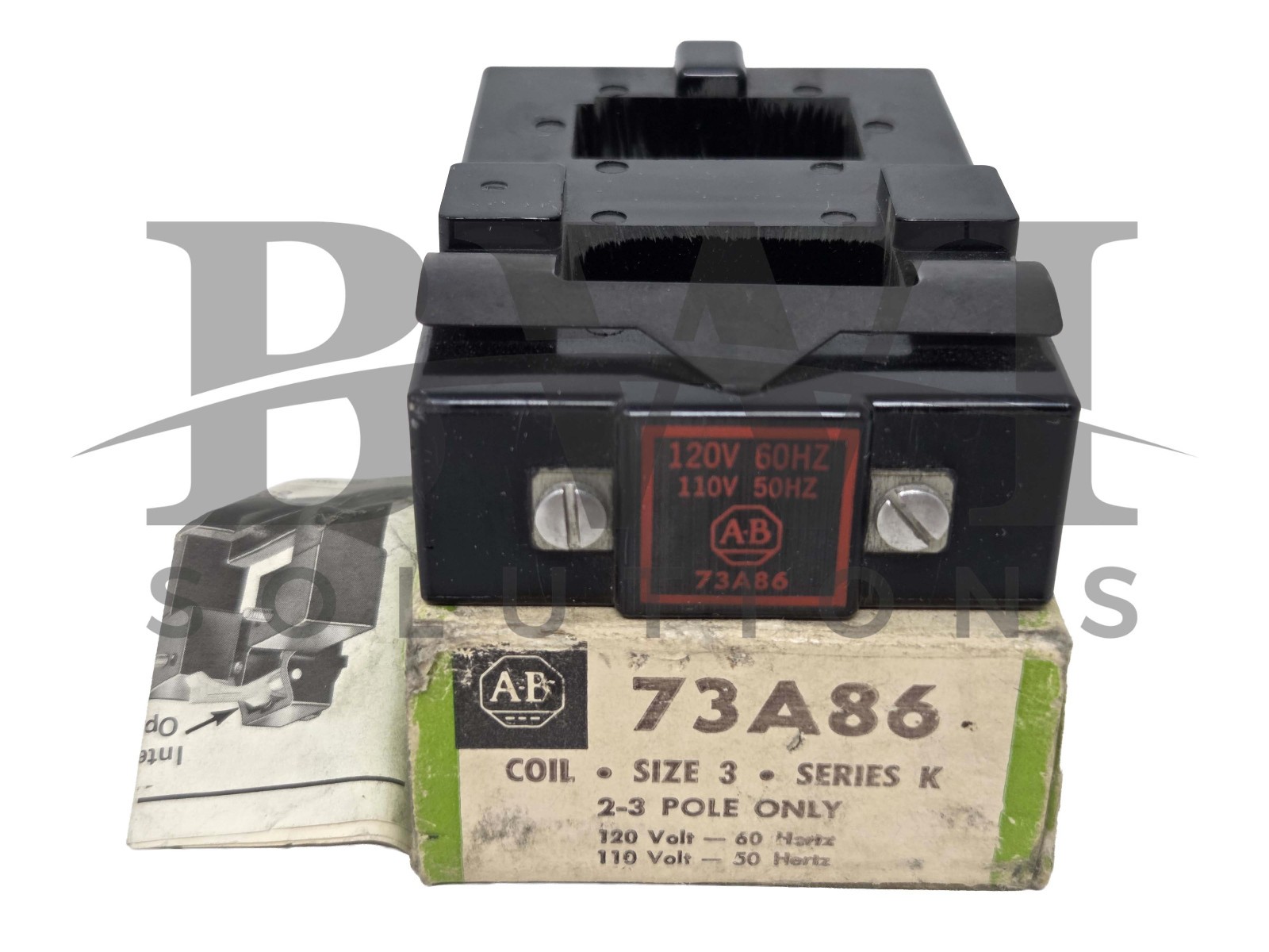 NEW Allen Bradley 73A86 /K Operating Coil 120V 60Hz Size 3