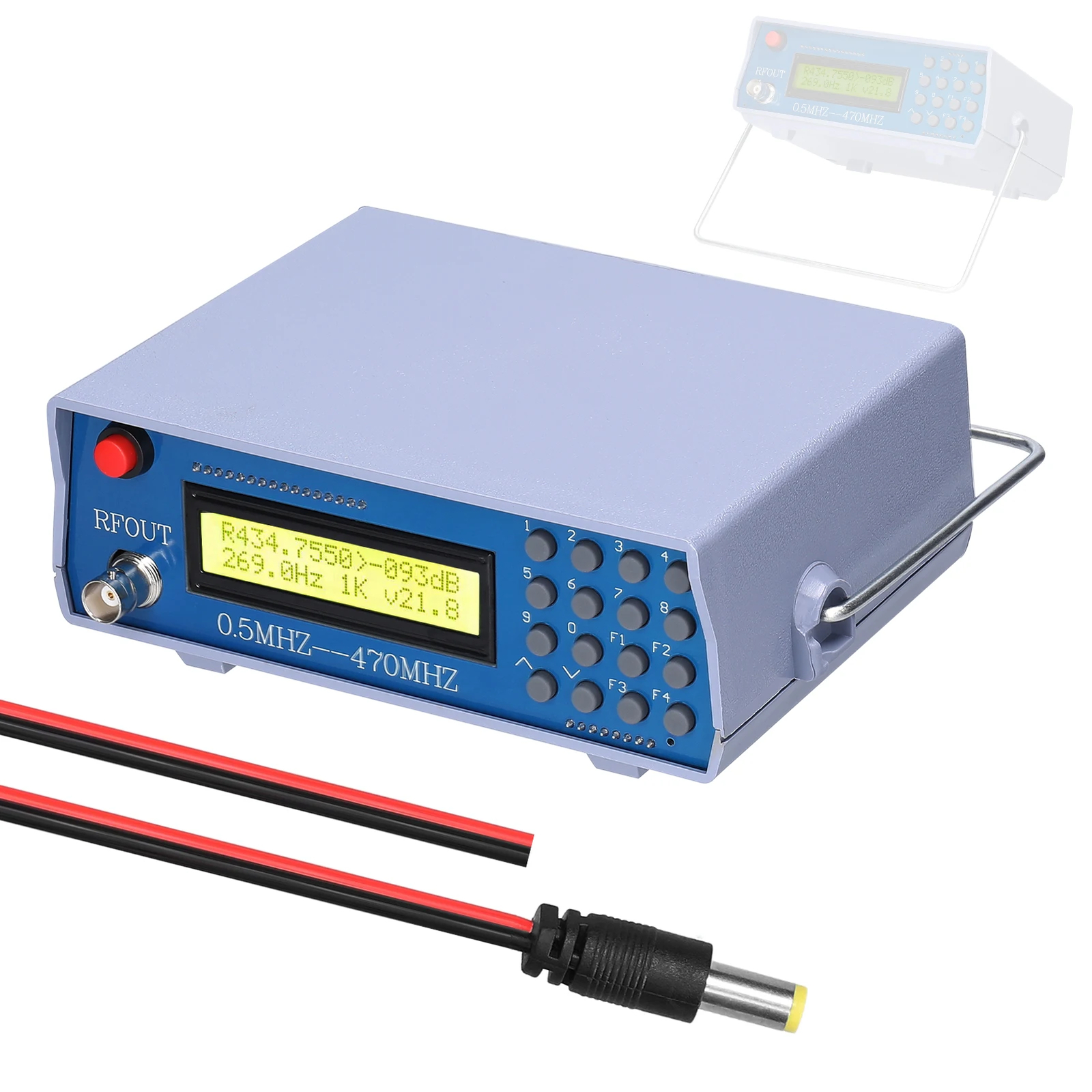 0.5M-470M Radio Frequency Signal Source Generator FM Walkie Talkie Signal Source