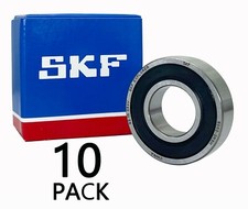 10PACK SKF 6002-2RSH 15X32X9MM Double Rubber Seal Ball Bearings picture