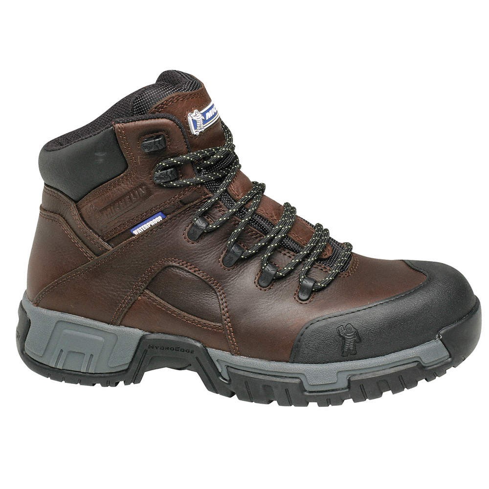 MICHELIN XHY662 6-Inch Work Boot,M,9,Brown,PR 34AL93 MICHELIN XHY662 6-Inch Work Boot,M,9,Brown,PR 34AL93