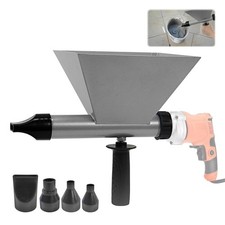 Electric Drill Mortar Grout Gun Cement Grouting Tool 4 Nozzles Tiling Masonry picture