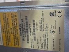 Siemens 6SE7021-0EP60-Z SIMOVERT MASTERDRIVES Vector Control Drive picture