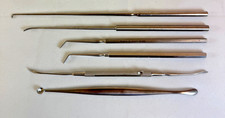 Set of 6 Codman Penfield Dissectors Probe Elevator Neuro Spine Orthopedics picture