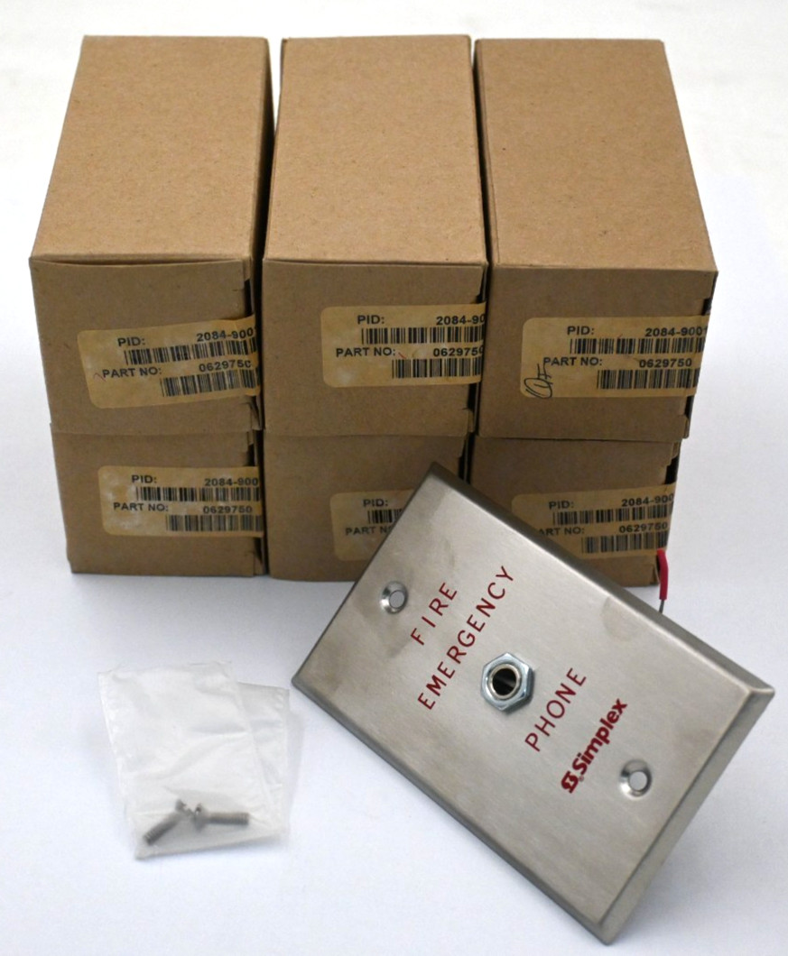SIMPLEX 2084-9001 REMOTE PHONE JACK FIRE ALARM SUBASSEMBLY 0629750
