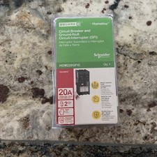 Square-D HOM220GFIC Homeline 20 Amp Two-Pole GFCI Circuit picture