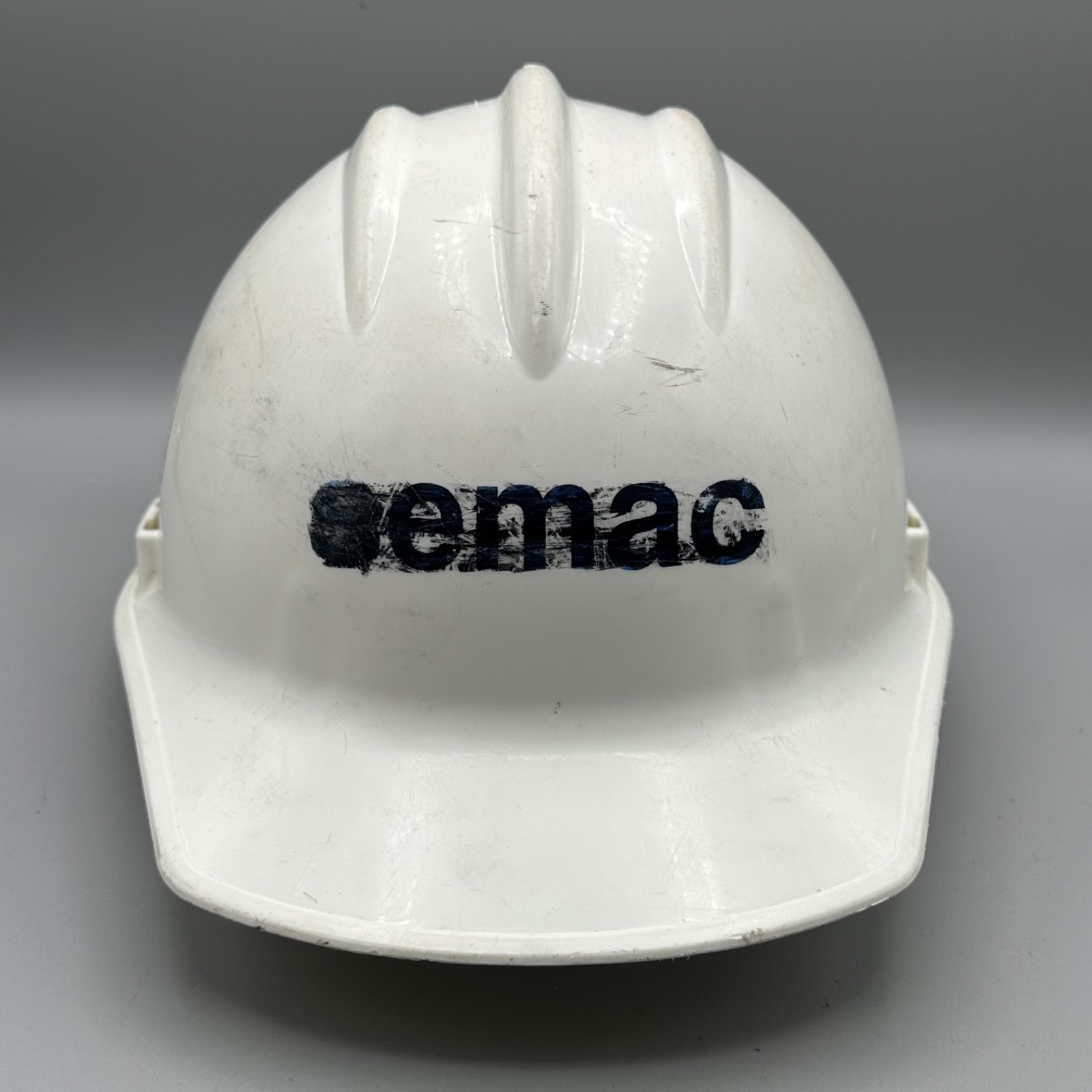 Vintage Bullard Hard Boiled Model 3000 White Hard Hat USA 6.5-8 Ratchet USA