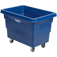 Plastic Bulk Box Truck 6 Bushel/500 Lb. Capacity Blue 33-2/5