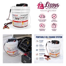 Effortless 12V Oil Change System – 3.7 Gallon Portable Pump with 4- picture