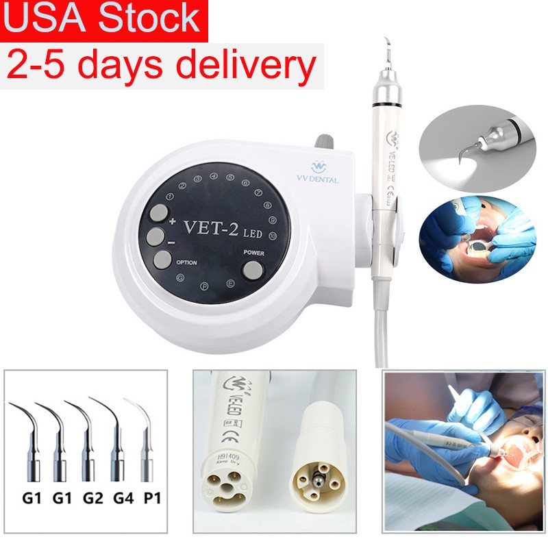Dental Ultrasonic Piezo Scaler LED Handpiece for Original Woodpecker UDS U600 US