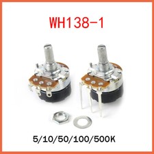 Variable Resistor Potentiometer Switched Pot Linear Logarithmic 5/10/50/100/500K picture