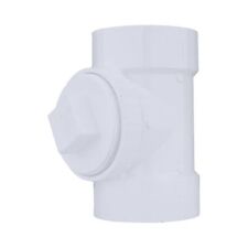 CHARLOTTE PIPE 4 DWV CLEANOUT TEE with Plug DWV (Drain, Waste and Vent) (1 Unit picture