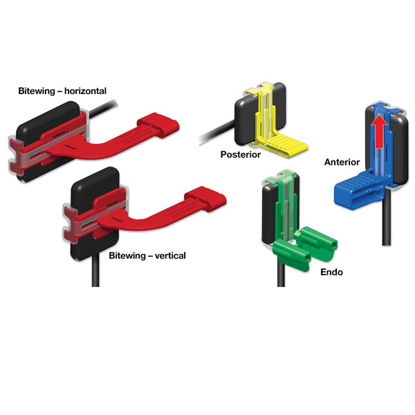 XCP-DS Fit® universal sensor holder system Biteblock Dentsply Rinn Made in USA