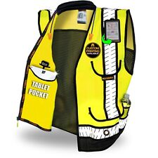 KwikSafety GODFATHER SPECIALIST Safety Vest [CUSHION COLLAR] Class 2 ANSI OSHA picture