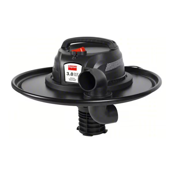 Dayton Electric Drum-Top Head W/ Wet/Dry Vacuum Kit  for 55 gal Drum, 1-7/8 in