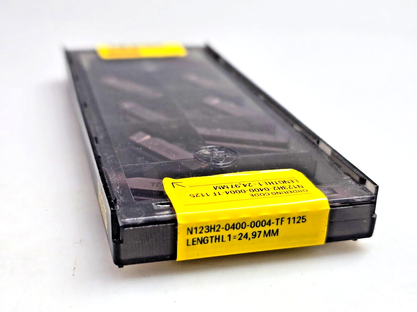 Sandvik Coromant N123H2-0400-0004-TF 1125 Carbide Grooving Inserts (Box of 10) Sandvik Coromant N123H2-0400-0004-TF 1125 Carbide Grooving Inserts (Box of 10)