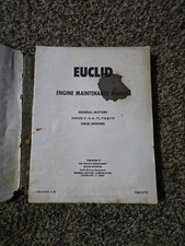 Used Euclid Engine Maintenace Manual Series 71, 71E, and 71T Diesel Engines picture