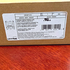 Leviton Energy Monitoring Hub EMHSP-214 Modbus RS-485 24V DC Green picture