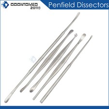 Penfield Dissectors No. 1, 2, 3, 4, 5 Neurosurgery Spine Instruments Set of 5 picture