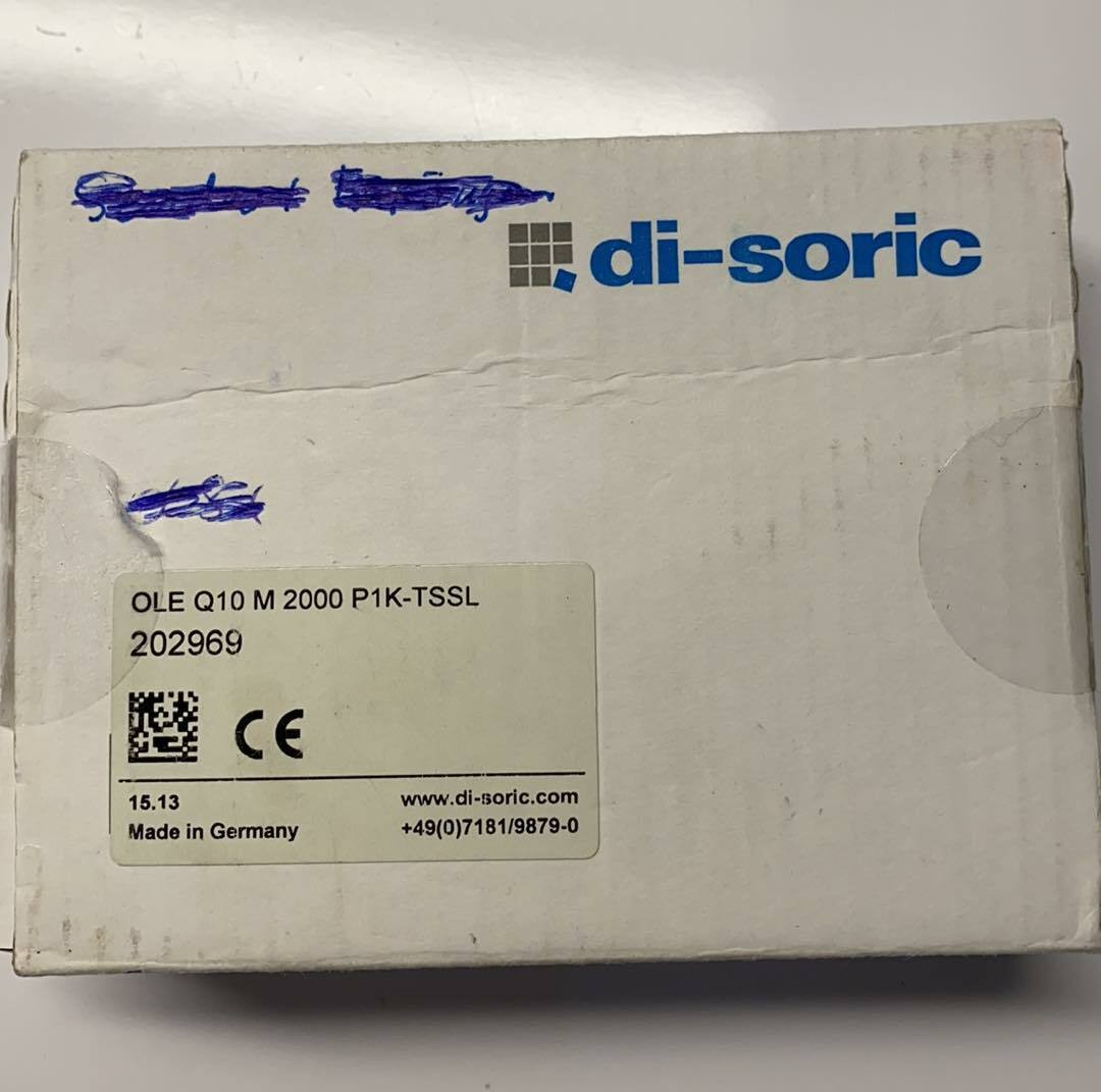 Di-Soric Laser Throughbeam Photoelectric Sensor OLE Q10 M 2000 P1K-TSSL | 202969