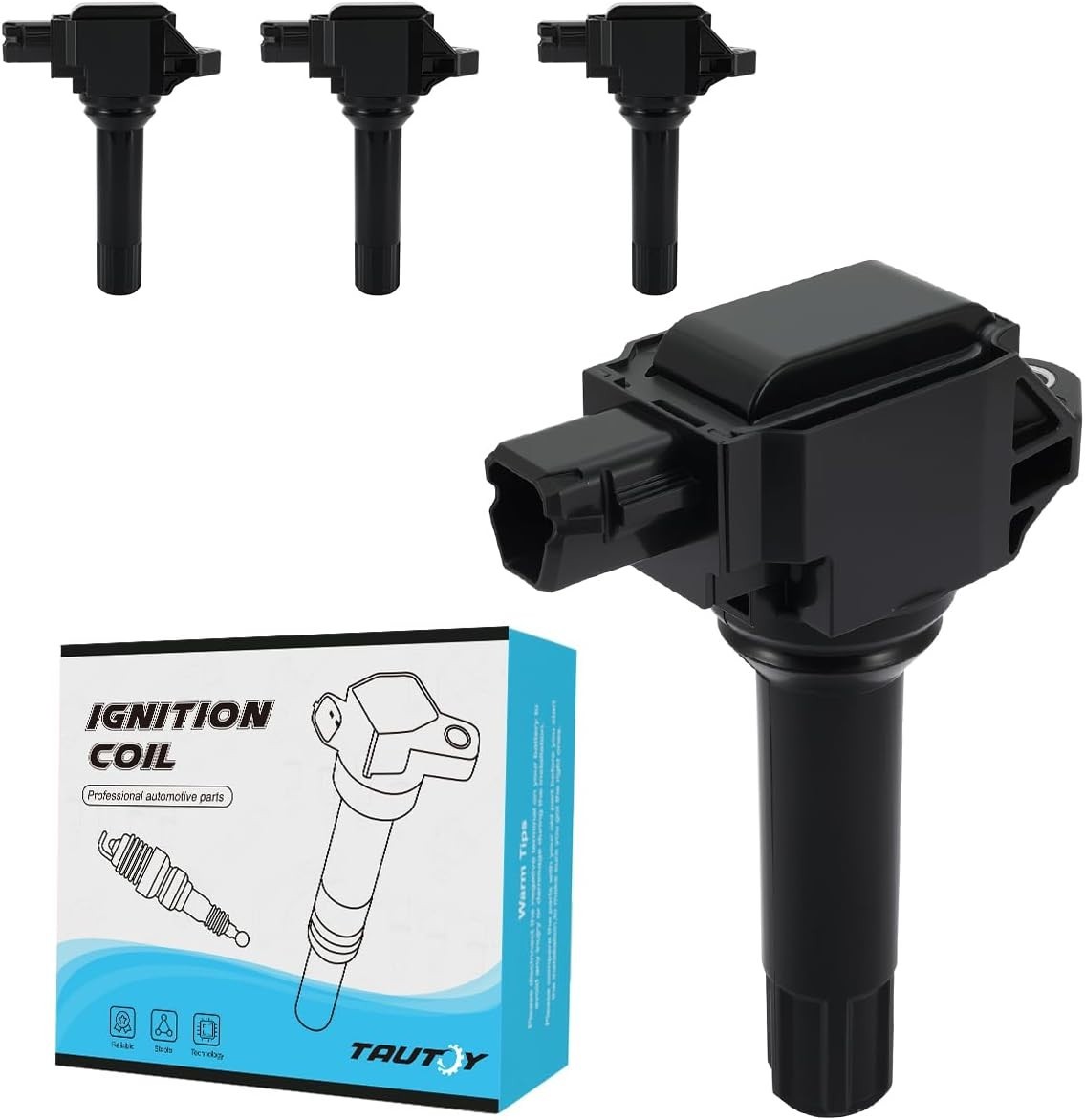Set Of 4 UF747 Ignition Coil Pack (2.0L 2.5L) 2015-2020 For Subaru BRZ Forester 