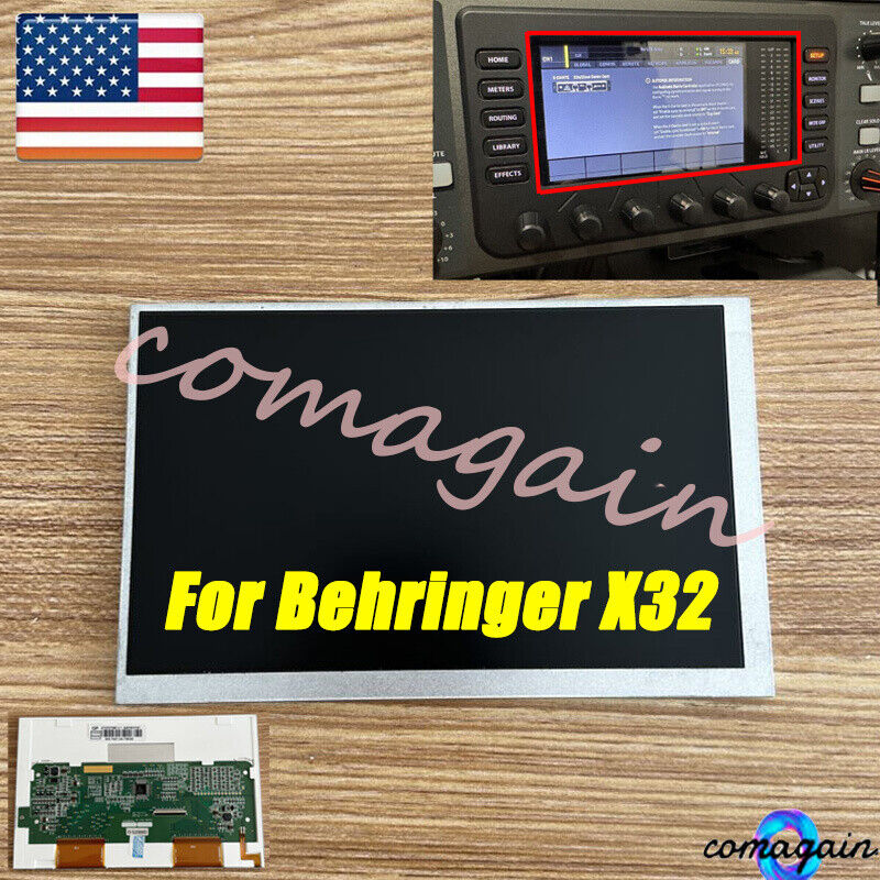 7\'\' LCD Display Screen Replacement For Behringer X32 /X32 Compact Mixing Console
