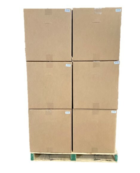 Pallet of White T-Shirt Rags (50 LB) - 12 Boxes - 600 Lbs - 