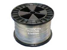 Flat Stitching Wire 5lb Spool of 20 x 24 Gauge Galvanised Bindery Stitchers picture