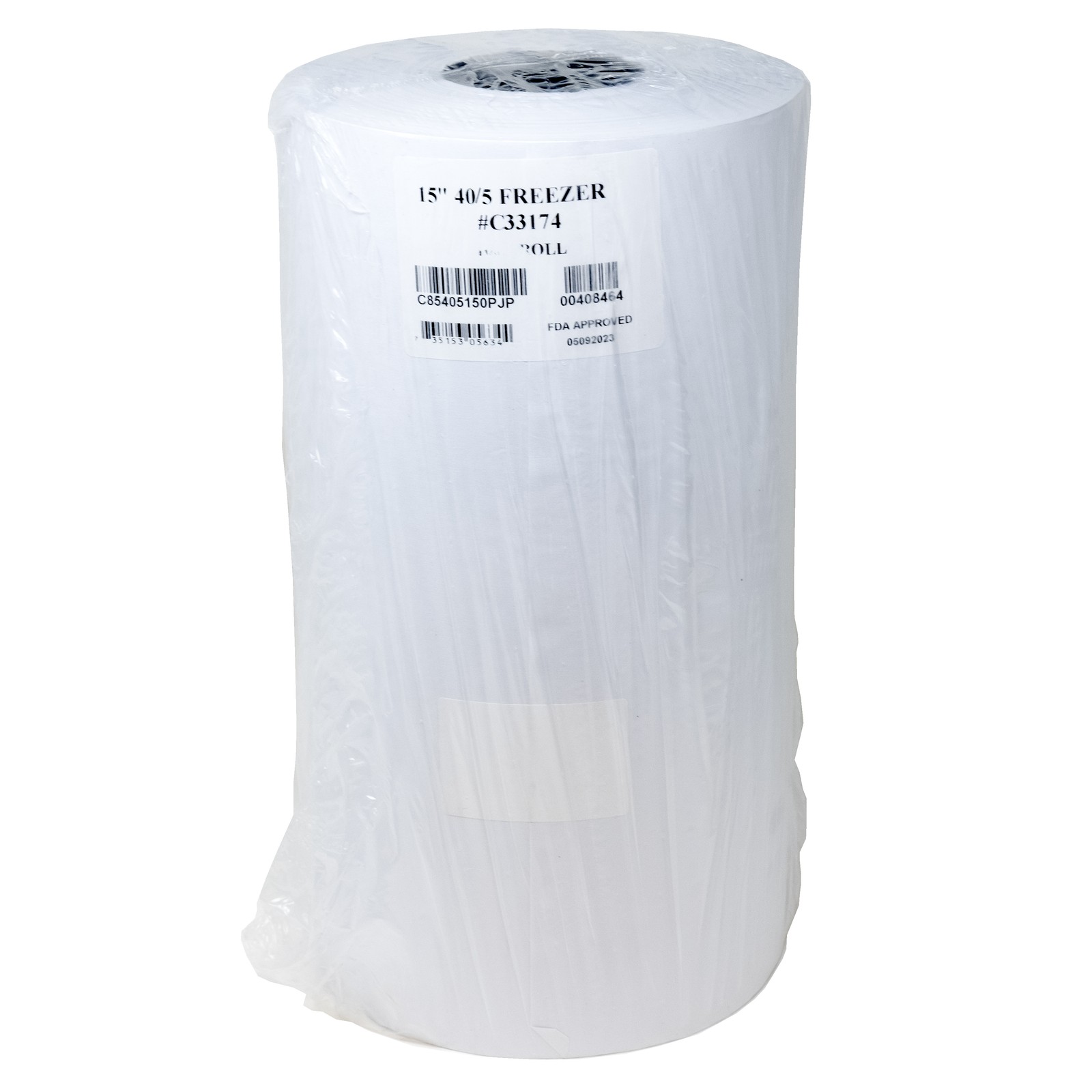 Delta Paper Polyethylene Freezer Paper White, 1000' Length x 15