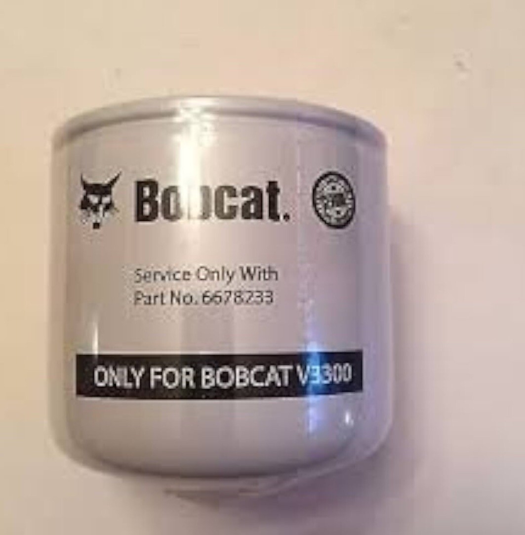 Genuine OEM Bobcat Oil Filter # 6678233  V3300