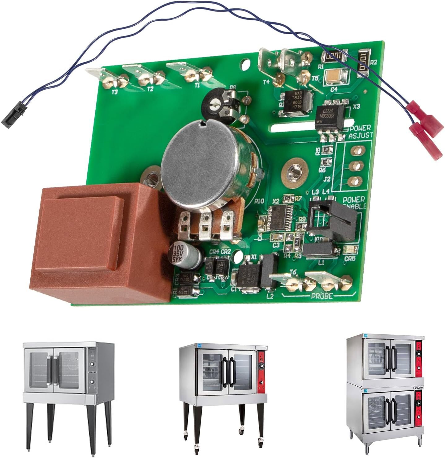 00-913149 Temp Control Board w/Harness For Vulcan Hart ECO2D ECO4D HEC20 Ovens