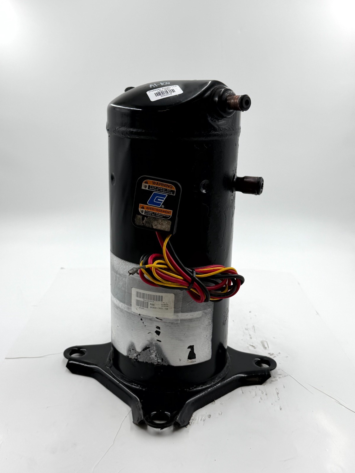 Copeland ZR30KC-PFV-130 Scroll Compressor 2.5-Ton 208-230V 1PH 31100 BTU R-22