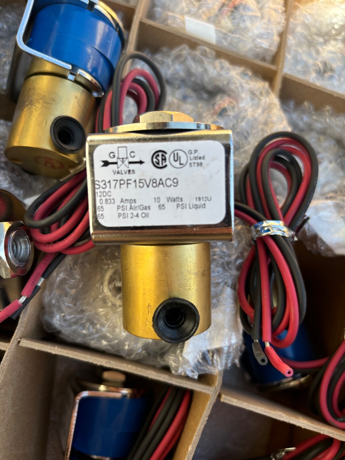 GC Valves 2 Way Universal (1/8” NPT) 150 PSI MAX - Voltage (12v DC) 