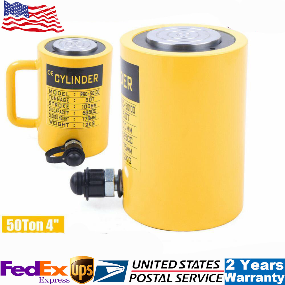 20/50 Tons 4\'\'/6\'\' Stroke Hydraulic Cylinder Ram Jack Single Acting Lifting Ram
