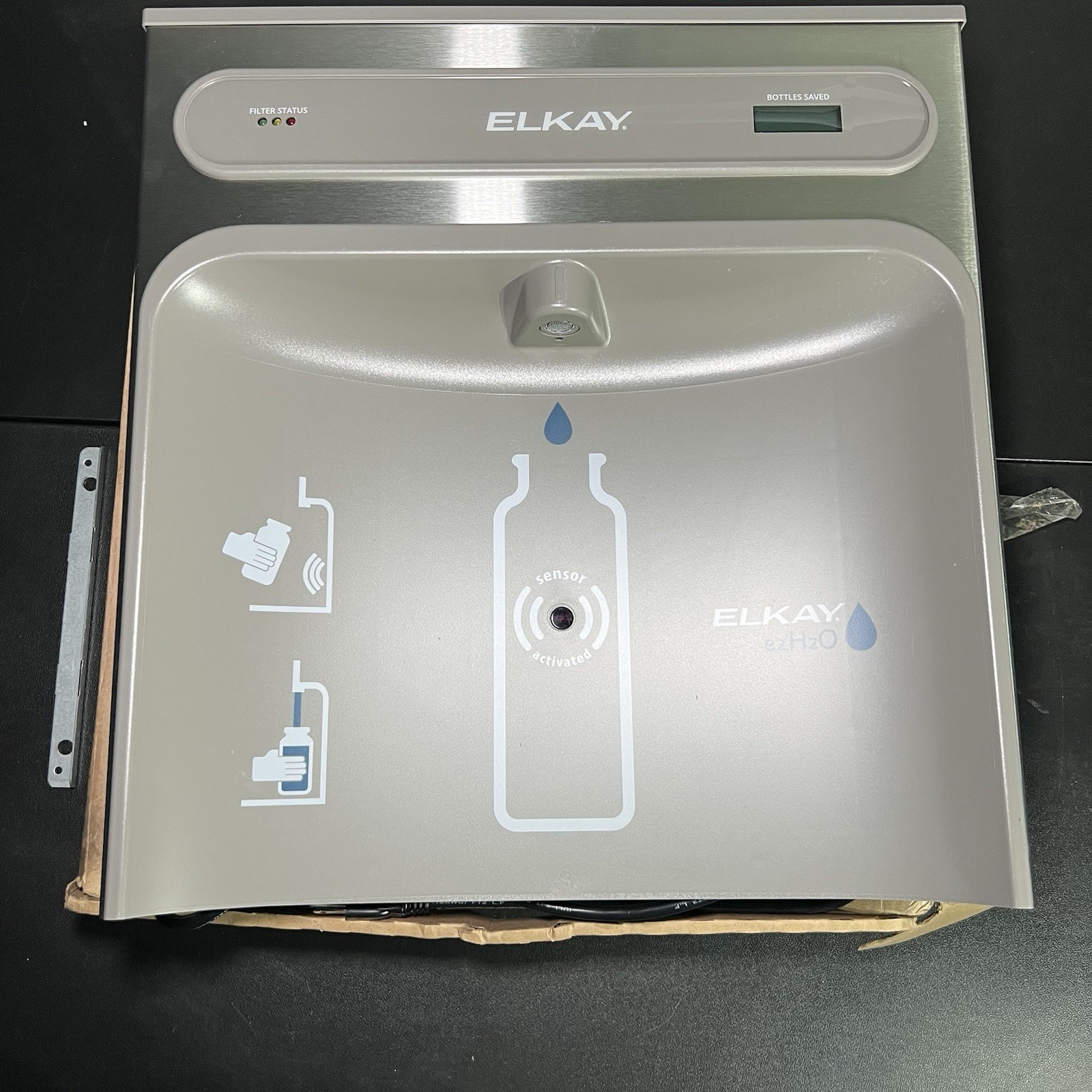 Elkay EZH2O Water Bottle Filling Station Wall Mounted LZWSR 1D Faucet