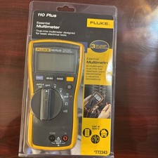 FLUKE 110 Plus Essential Multimeter True-rms  CAT III  Model 772343 picture