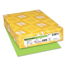 Wausau Papers Paper 21811 Astrobrights Colored Cardstock, 8.5” x 11”, 65 lb/1... picture
