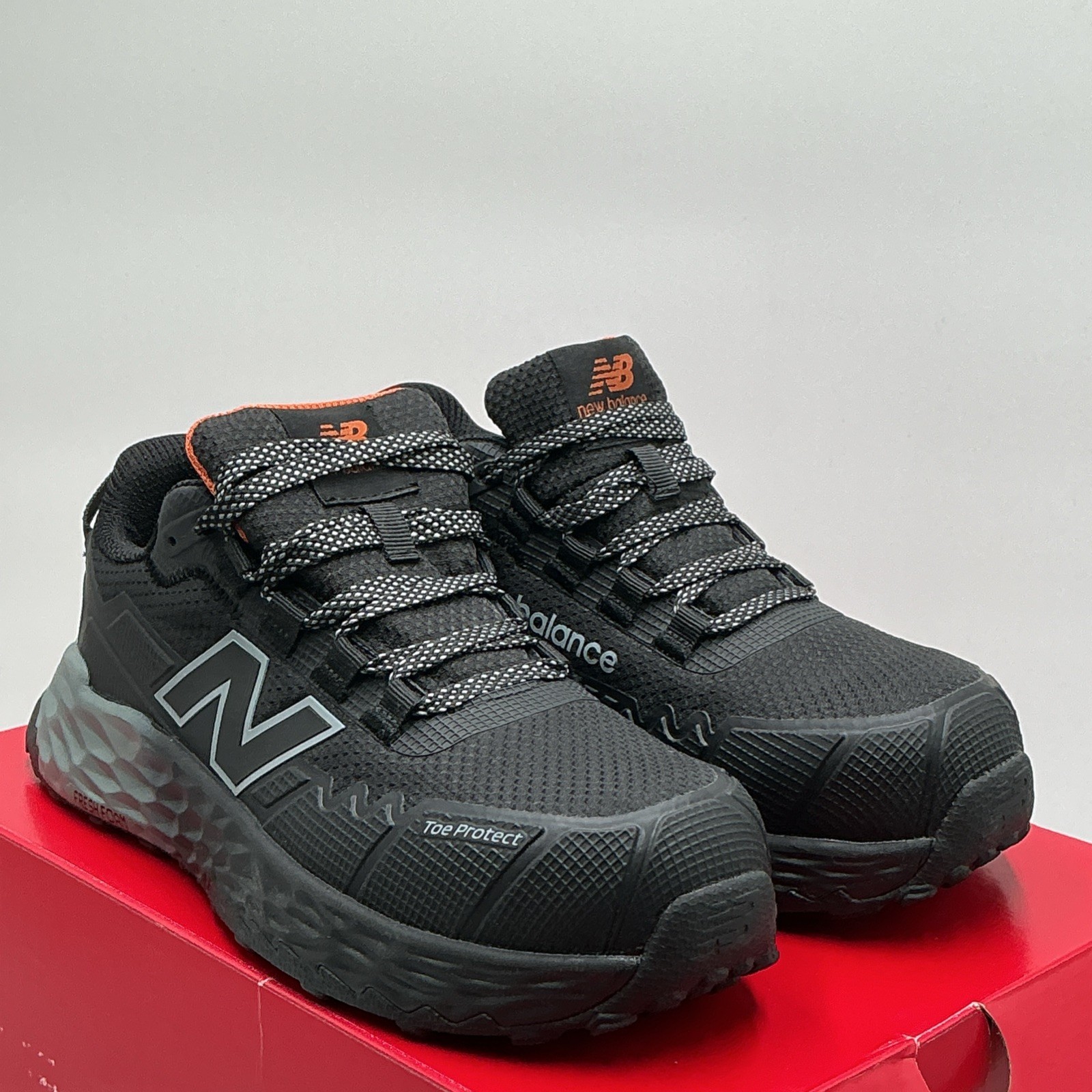 New Balance Fresh Foam Cremorne Men 5.5 Black Comp Toe Safety Work Shoes Eby5790 New Balance Fresh Foam Cremorne Men 5.5 Black Comp Toe Safety Work Shoes Eby5790