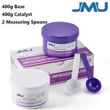 JMU Dental Putty Impression Materials Normal Set 400g Base+400g Catalyst picture