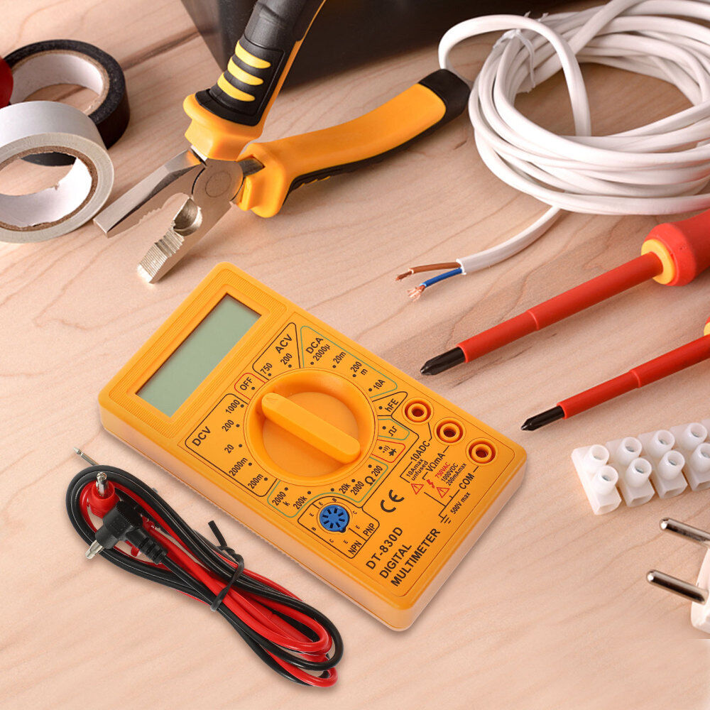 DT-830D Digital Multimeter with Buzzer & LCD