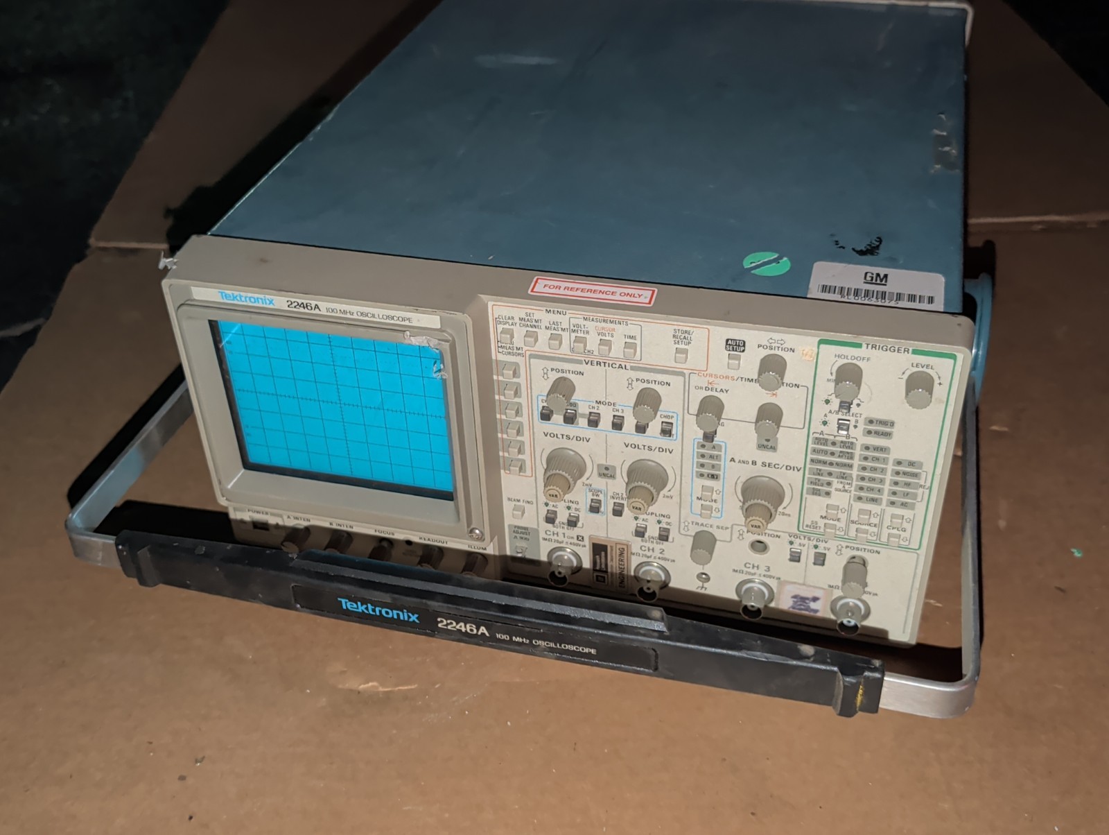 Tektronix 2246A 100MHz Oscilloscope Calibrated & Tested